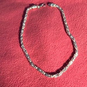 .925 Sterling Silver Byzantine Neclace